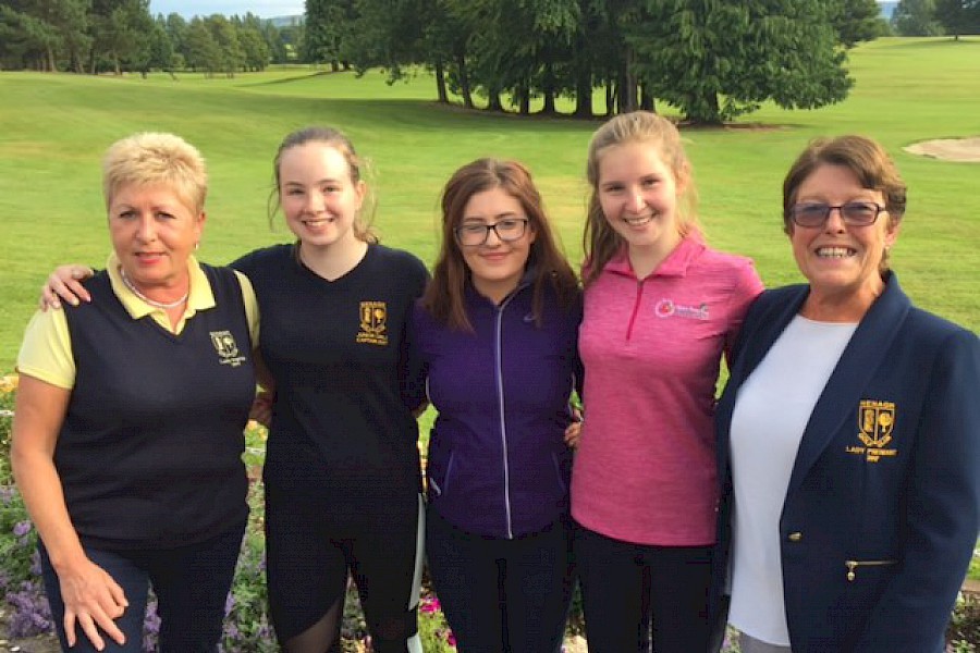 Prize Winners Lady Captains day