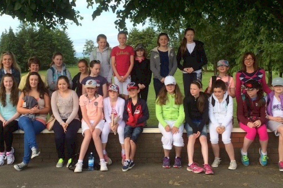 Junior Girls at Irish Open2014