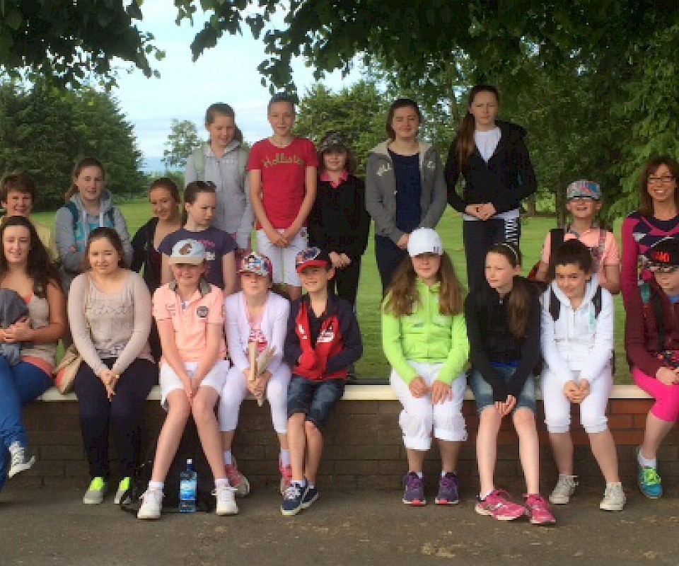 Junior Girls at Irish Open2014