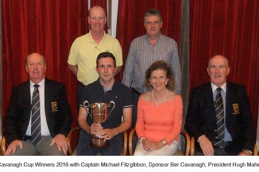 Prize Winners Cavanagh Cup 2016