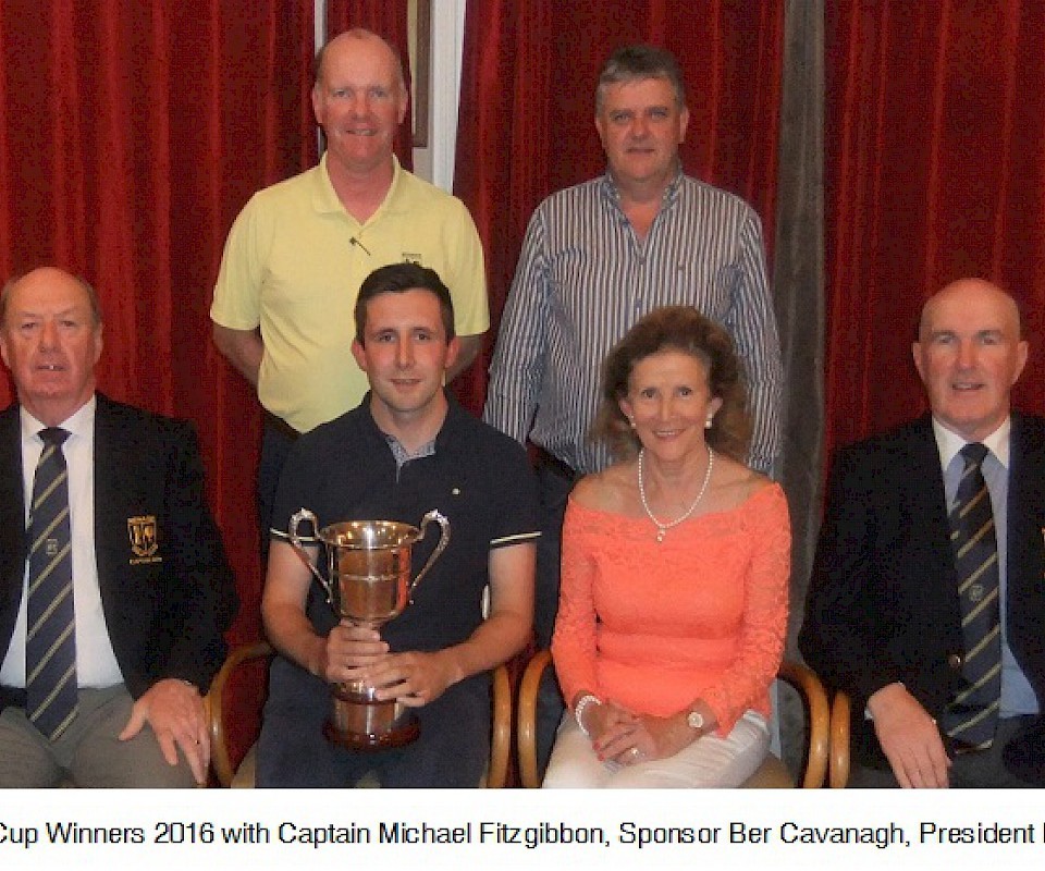 Prize Winners Cavanagh Cup 2016