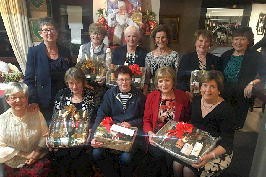 Winners of the October Hamper competition at Nenagh Golf Club