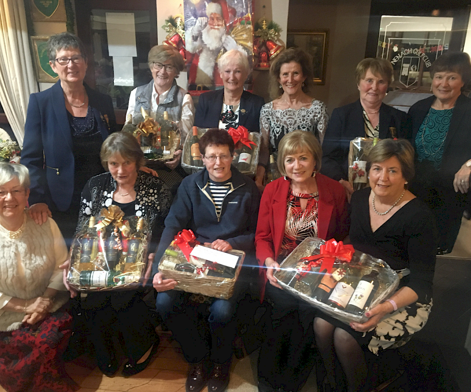 Winners of the October Hamper competition at Nenagh Golf Club